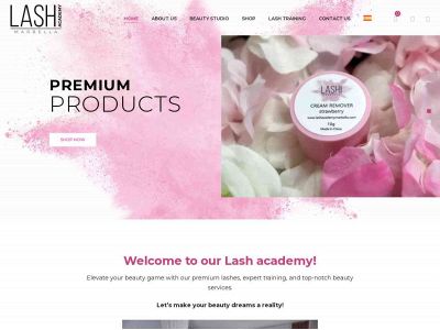 lashacademymarbella.com snapshot