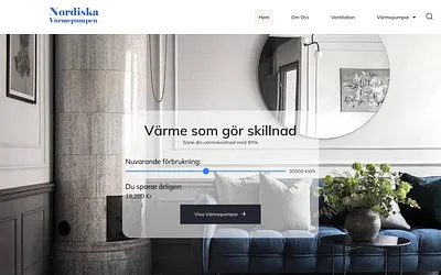 nordiskavarmepumpen.se snapshot