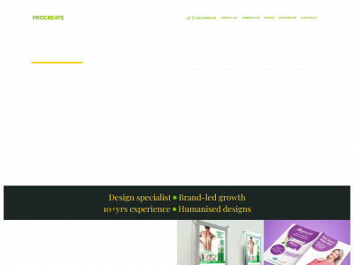 procreatebranding.com snapshot