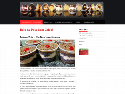 bolo-no-pote.com snapshot