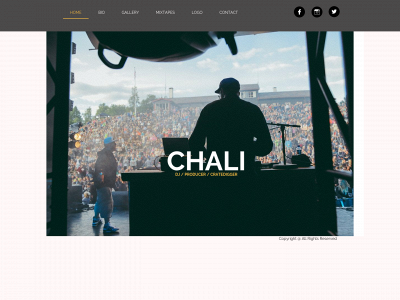 djchali.com snapshot