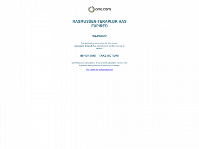 rasmussen-terapi.dk snapshot