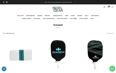 picklegear.co.za snapshot