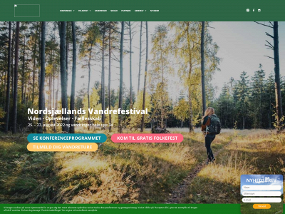 nordsjaellandsvandrefestival.dk snapshot