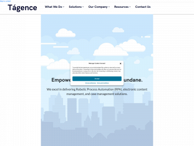 tagence.com snapshot