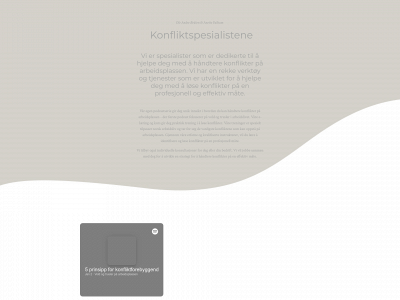 konfliktspesialistene.no snapshot
