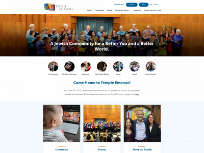 templeemanuel.com snapshot