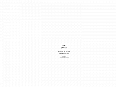 alex-dahm.com snapshot