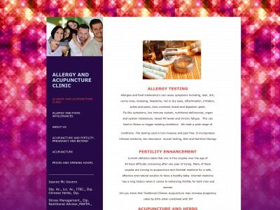 allergyandacupunctureclinic.com snapshot