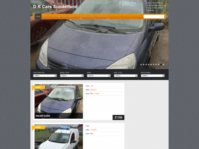 drcars.co.uk snapshot