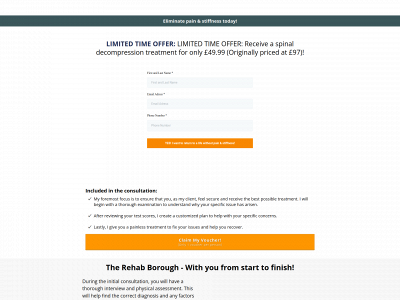 chiroborough.com snapshot