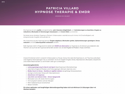 www.patriciavillard.ch snapshot