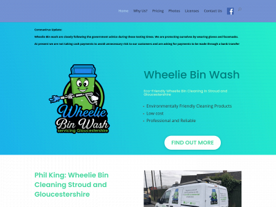 wheeliebincleaningstroud.com snapshot