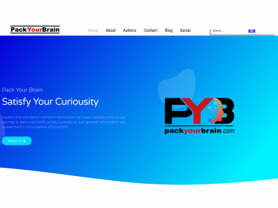 packyourbrain.com snapshot