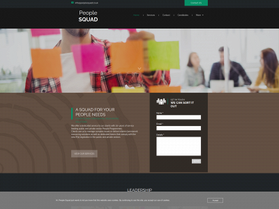 peoplesquad.co.uk snapshot
