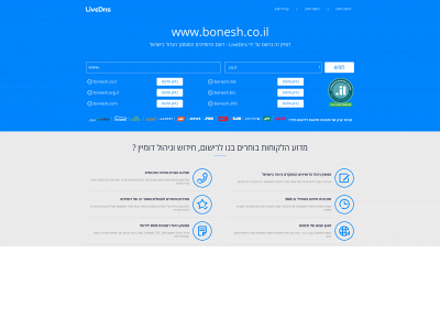 bonesh.co.il snapshot