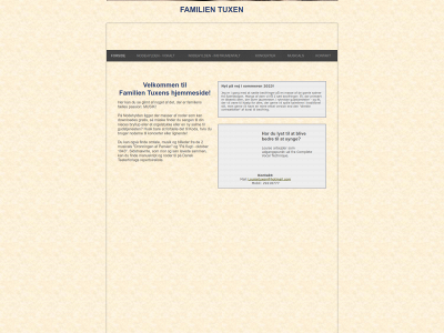 familientuxen.dk snapshot