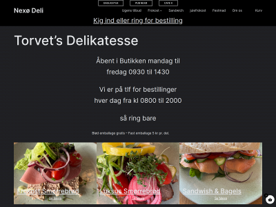 nexødeli.dk snapshot