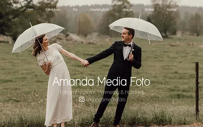 amandamediafoto.se snapshot