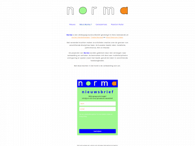 normavzw.be snapshot
