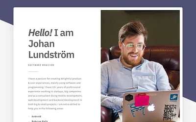 johan.solutions snapshot