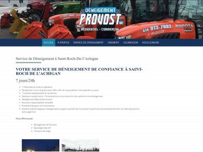 deneigementvincentprovost.com snapshot