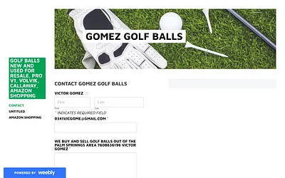 gomezgolfballs.weebly.com snapshot