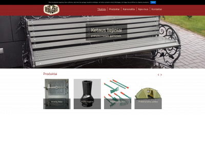 hedagras.lt snapshot
