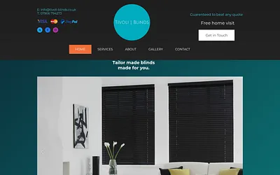 tivoli-blinds.co.uk snapshot