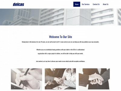 delcas.co.uk snapshot