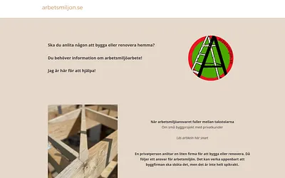 arbetsmiljon.se snapshot