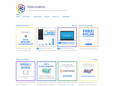 solaracademy.com snapshot