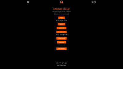 www.mediocreatbest.net snapshot
