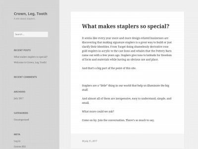 crownlegtooth.com snapshot