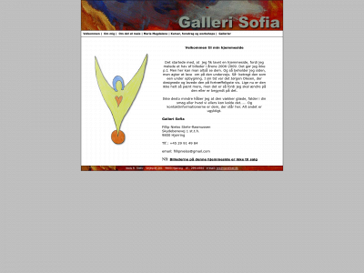 gallerisofia.dk snapshot