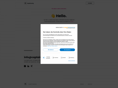 captainartig.de snapshot