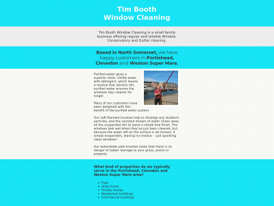timboothwindows.com snapshot