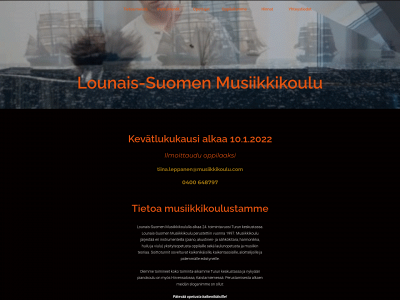 musiikkikoulu.com snapshot