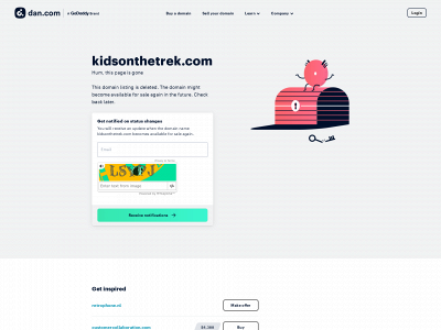 kidsonthetrek.com snapshot
