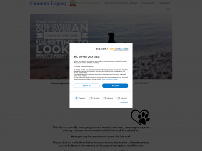 connorslegacy.co.uk snapshot
