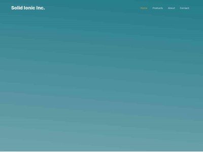 solidionic.co snapshot