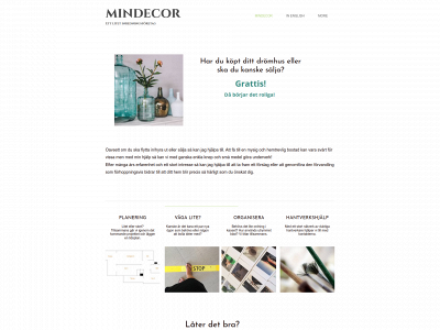 mindecor.se snapshot