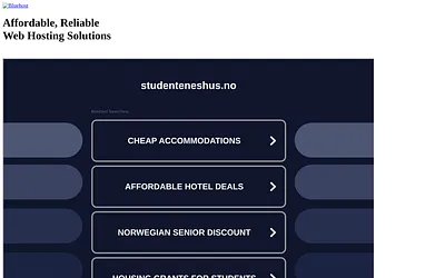 studenteneshus.no snapshot