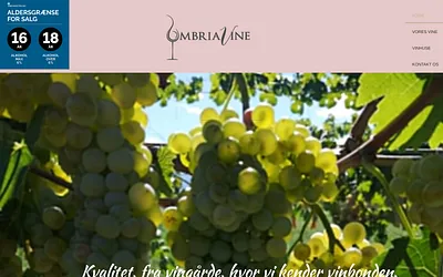 umbriavine.dk snapshot