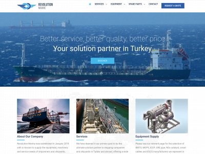 revolution-marine.com snapshot