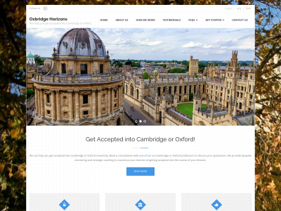oxbridgehorizons.com snapshot