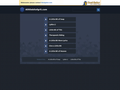alittlebitofgrit.com snapshot