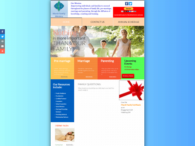 marchfamilyministry.org snapshot