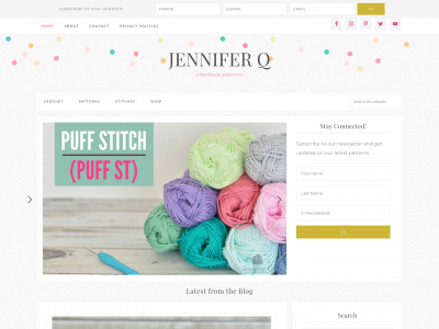 jenniferq.com snapshot