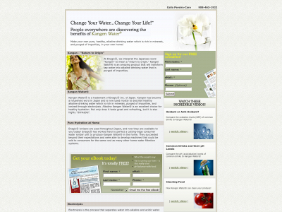 alkalinewater.site snapshot